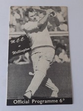 Wellington v MCC Cricket