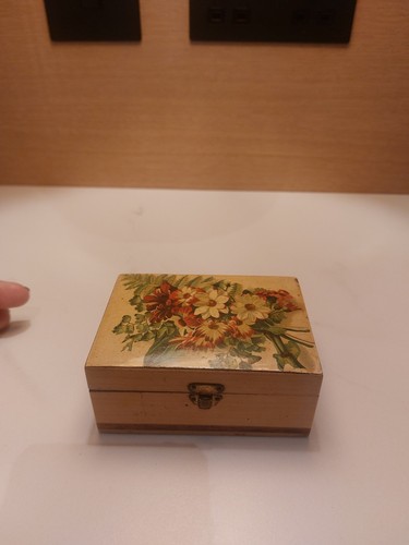 Vintage miniature decoupage - miniature,