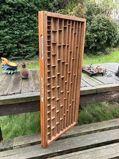 RARE FORMAT RESTORED VINTAGE S&B WOODEN PRINTERS TYPECASE TRAY LETTERPRESS ART