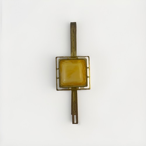 Vintage tie clip gold colour - vintage,