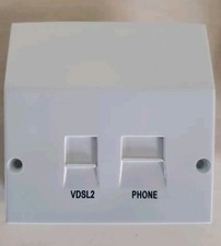 Lindy VDSL2 Microfilter Faceplate Ref00108 