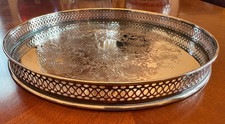 Vintage Silver-Plated Round