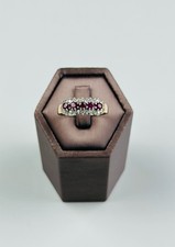 ruby and diamond ring Yellow