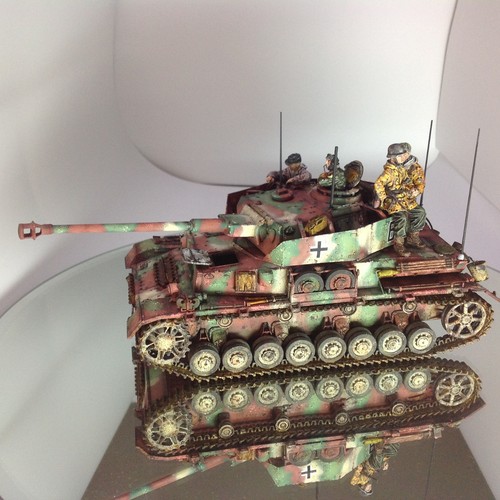 Scale built panzer 4 ausf - 1-35, scale,built.panzer