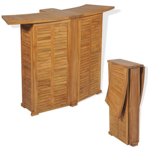 Teak outdoor bar - outdoor,