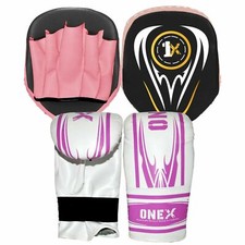 Boxing Mitts with Focus Pads Junior Punching Sparring Training set for kids