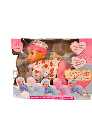 Crawling doll the - doll,