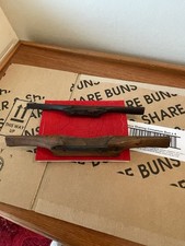 ANTIQUE X2 WOODEN SPOKESHAVES CARPENTERS TOOLS STAMPED E TYSON