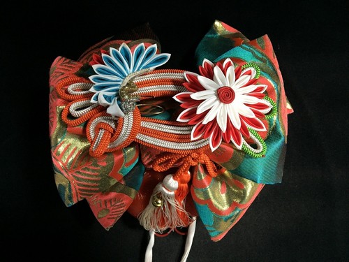 O1090 vintage japanese kimono - o1090,
