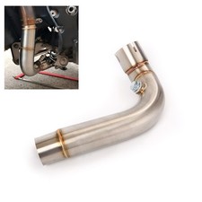 Mid Exhaust Link Pipe Slip On Stock Muffler Tips  For Honda CBR600RR 2007-2025