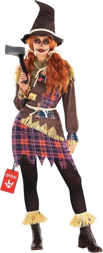 Women evil scarecrow costume - scarecrow,