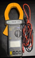 Iso tech 2000 clamp meter - iso-tech,