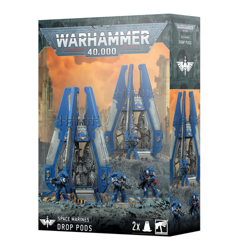 Space marines drop pods brand - space, marines: