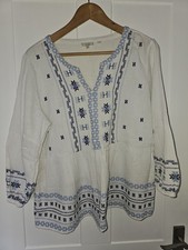 Fat Face Embroidered Blouse