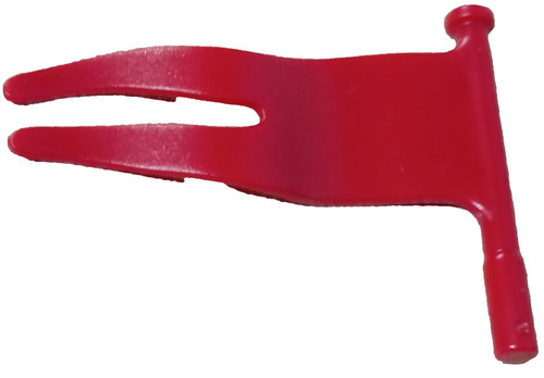 Playmobil red flag dark - red,