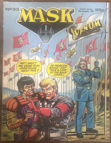 Comic 33 - m.a.s.k.,