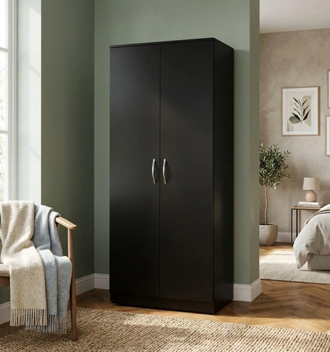 Ready assembled black door - black, 2