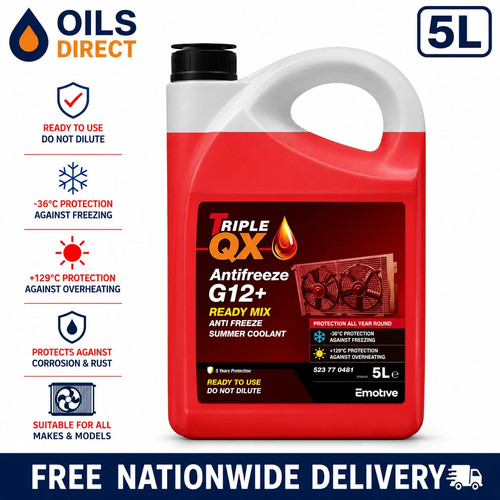 Coolant antifreeze g12 red - antifreeze, g12+