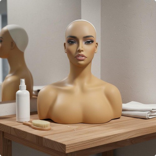 Shoulder mannequin bust - bust, with
