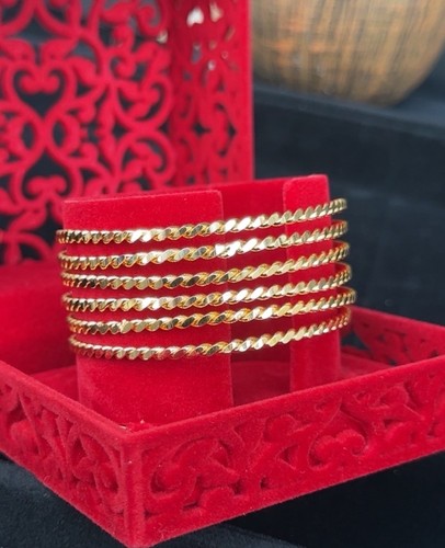 Bangles 22ct dubai thin - thin, indian
