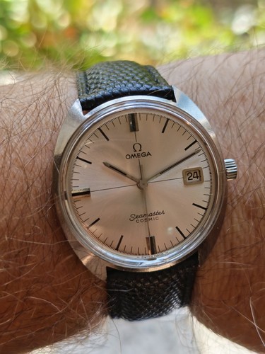 Omega seamaster cosmic silver - omega,