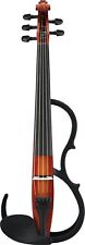 Yamaha SV255 Silent Electric 5 String Violin Brown SV 255 65cm 1.9kg