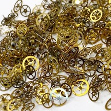 100 Shiny Watch Wheels Gold