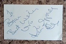 Kim Appleby - Mel & Kim "Respectable" "F.L.M." Personally Signed Card AFTAL COA