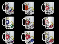 Novelty Football Pee on Mug /