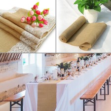 TtS 30 x 275cm Hessian Lace