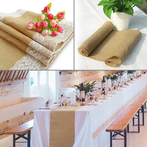 Tts 275cm hessian lace - x,