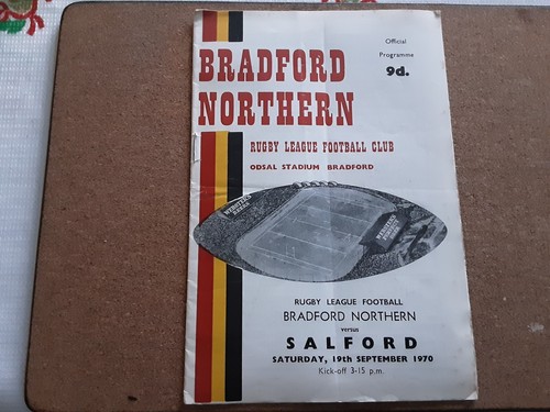 Bradford northern salford - bradford, v