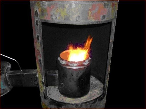 Waste oil burner - oil, burner/heater