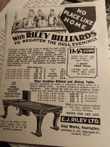 Sk283 ephemera 1930 advert j - ephemera,