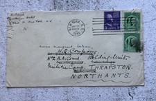 Wwii cover transatlantic - wwii,