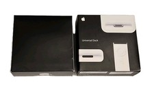 Apple iPod MB125G/C Universal Docking Station Remote Control + Dock Adapters