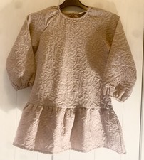 Girls Pink lace Frill Dress Age 6-7. Party. Princess 
