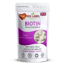 Biotin 10,000mcg Tablets Max