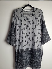 Handmade Grey Ladies Kurta