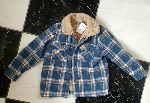 Fleece lumberjack coat - lumberjack,