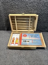 Crimson & Blake Artist Oil Colour Paint Set New in wooden Box - Starter Kit