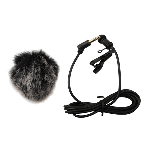 Lavalier lapel mic with - lapel, for