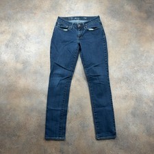 LEVI'S Bold Curve Jeans Womens (30 Inch Waist) (29 Inch Leg) Skinny Fit Blue Mod