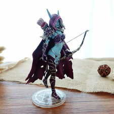 Sylvanas Windrunner World Of Warcraft Model Undead Queen Action Figure Toys 18cm