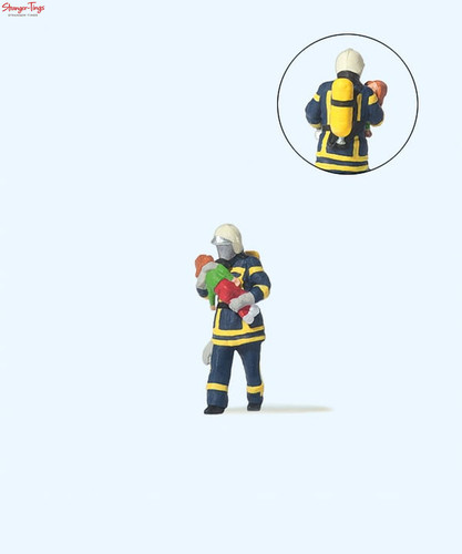 Preiser fireman - preiser,