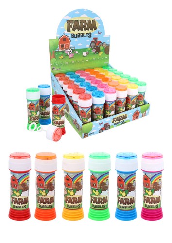 Farm animal bubble tub with - bubble,