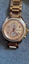 Thomas Sabo GLAM SOUL ladies Chronograph Gold Plated Zirconia Stone Wrist Watch