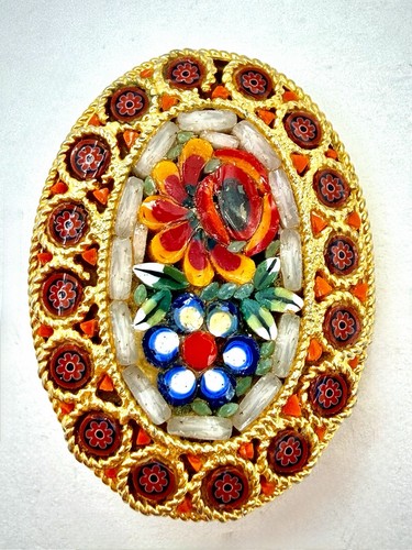 Vintage italian micro mosaic - micro,