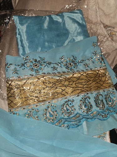 Unstitched cotton salwar - unstitched,