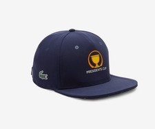 Lacoste Unisex Presidents Cup Cap – Size S – Navy Blue – New with Tag